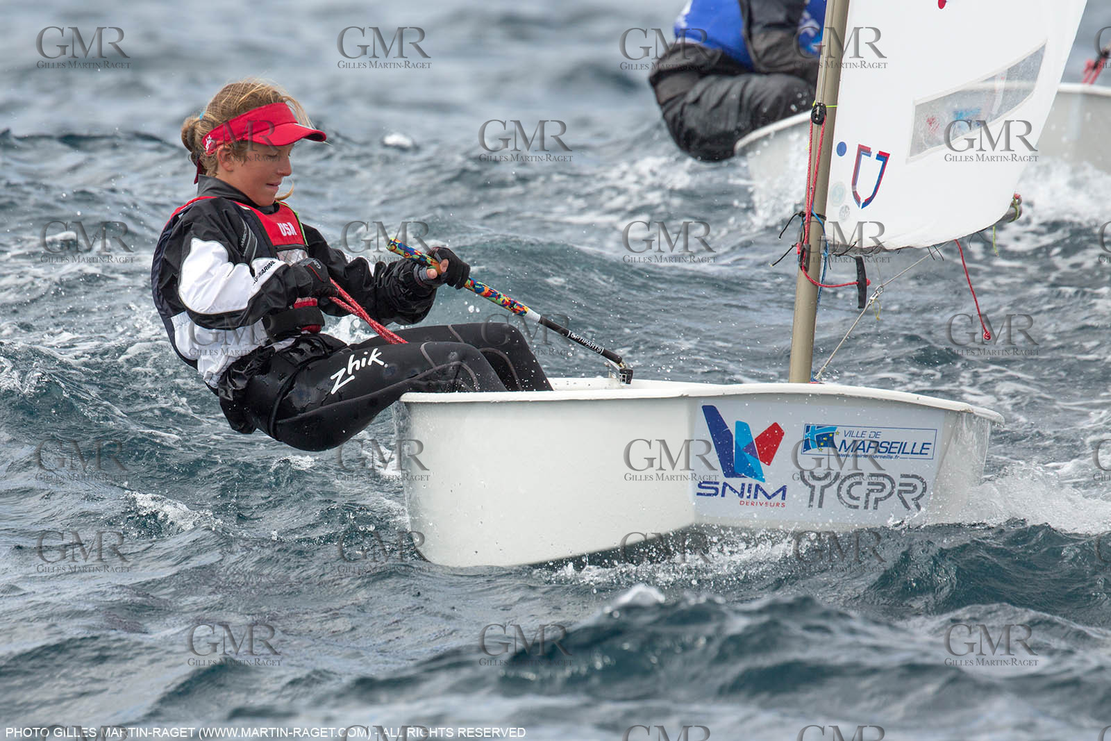 15 04 2016, Marseille (FRA,13), SNIM Dériveurs, Coupe Internationale de Printemps Optimist, Final Day