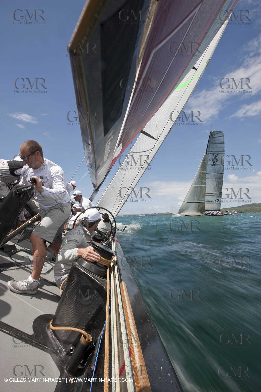 29 01 2009 - Auckland (NZL) -  Louis Vuitton Pacific Series - BMW ORACLE Racing - Training