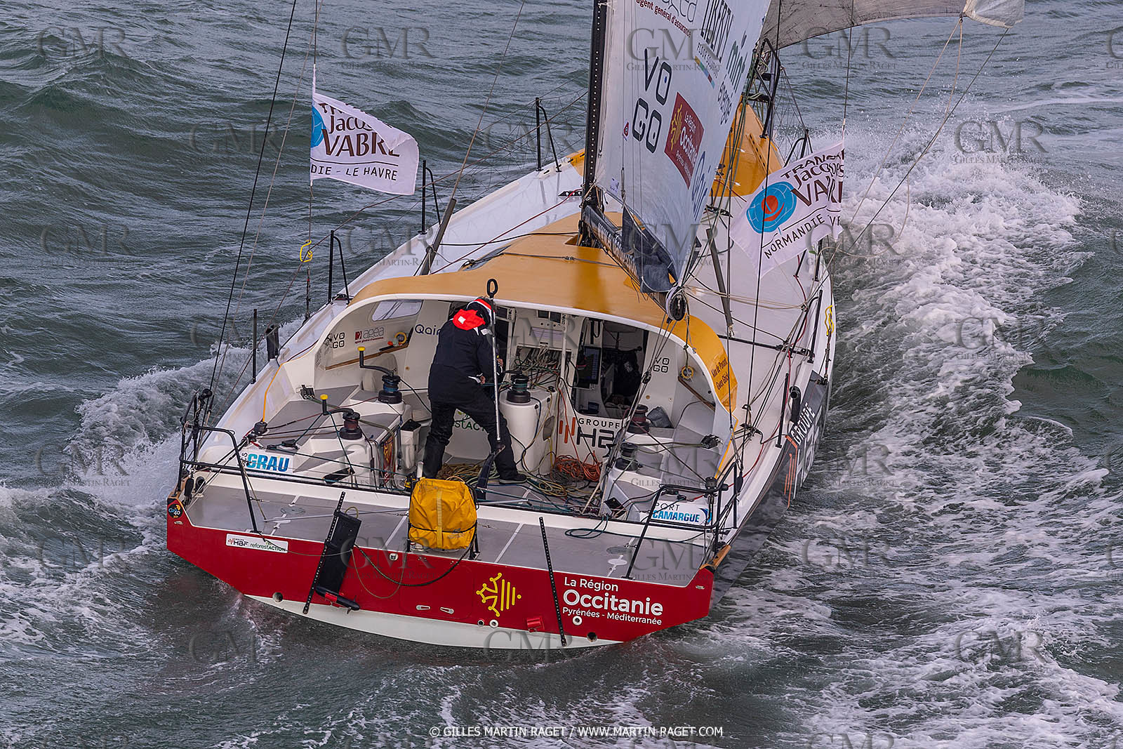 07 11 2021, Le Havre (FRA), Départ Transat Jacques Vabre 2021