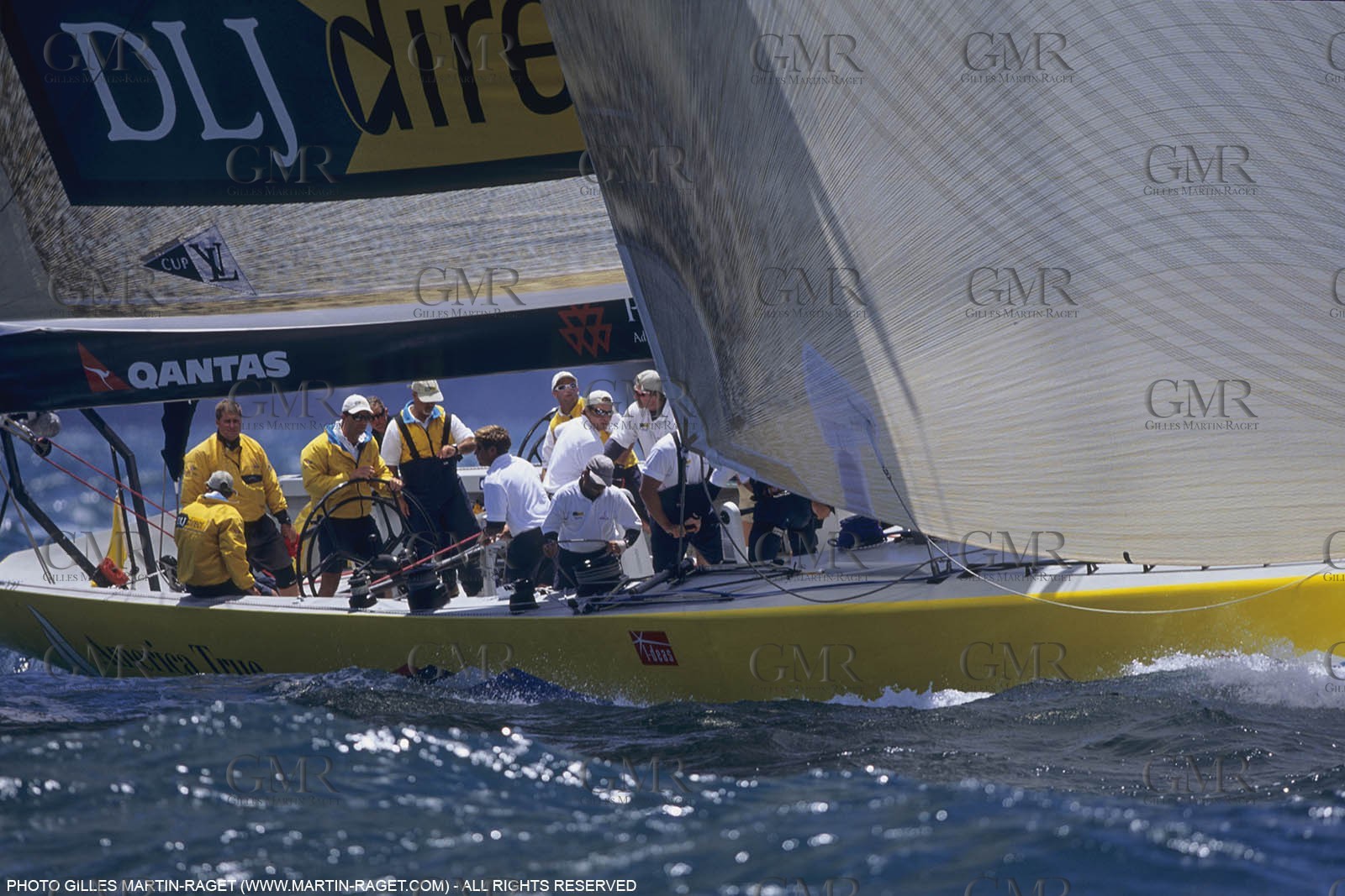 Sailing, Yacht Racing, America's Cup XXX, Auckland (NZL), 2000, America True