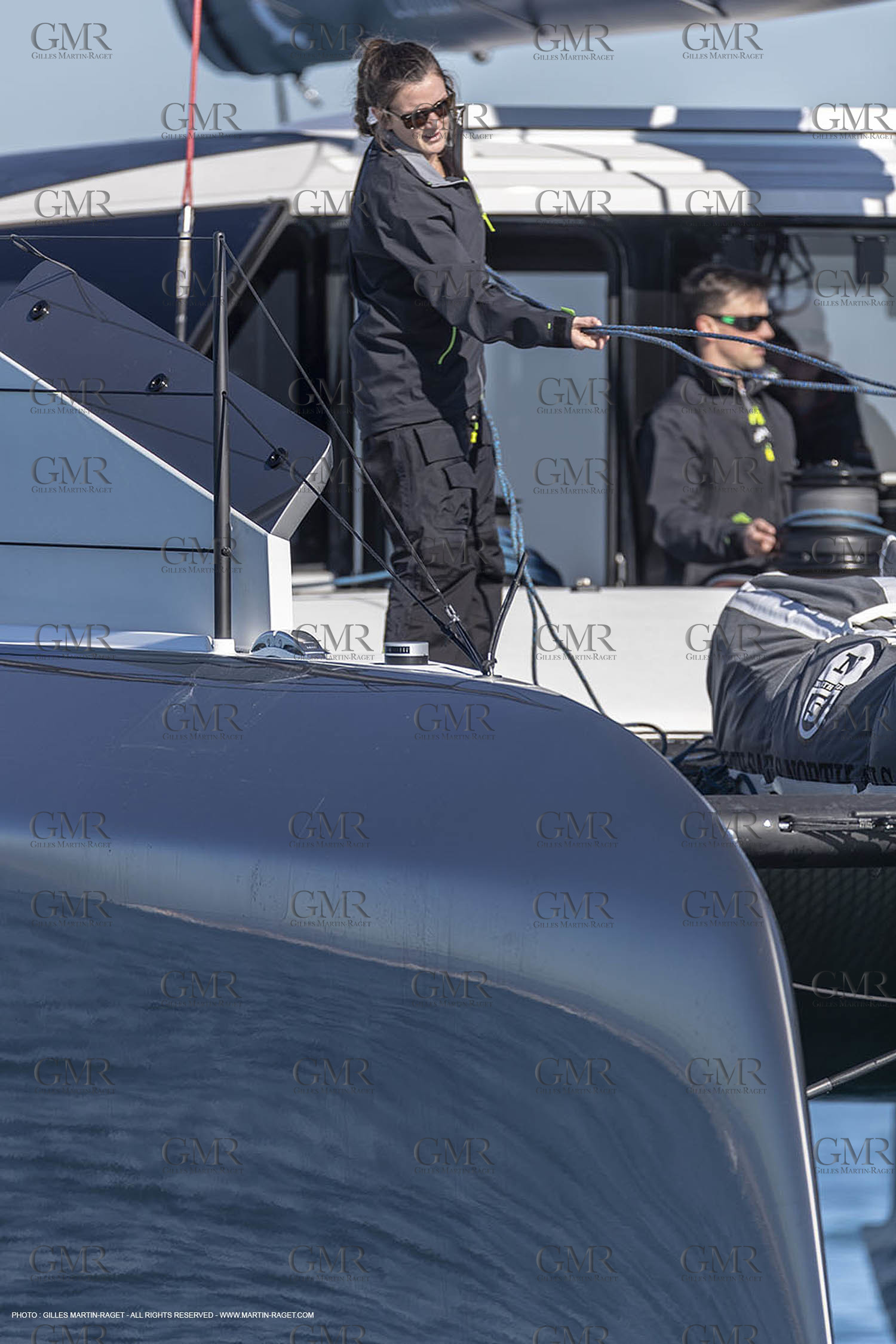 05 02 2019, La Grande Motte (FRA,34), Gunboat 68 sail testing  2