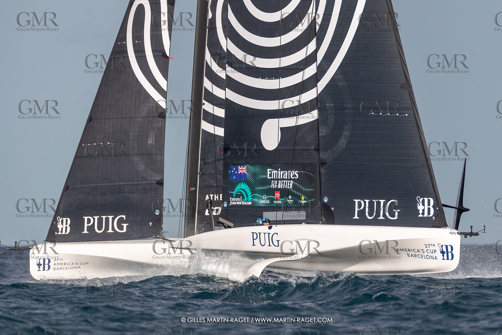 11 10 2024, Barcelona (ESP), Louis Vuitton 37th America's Cup, Puig Women America's Cup, semi finals