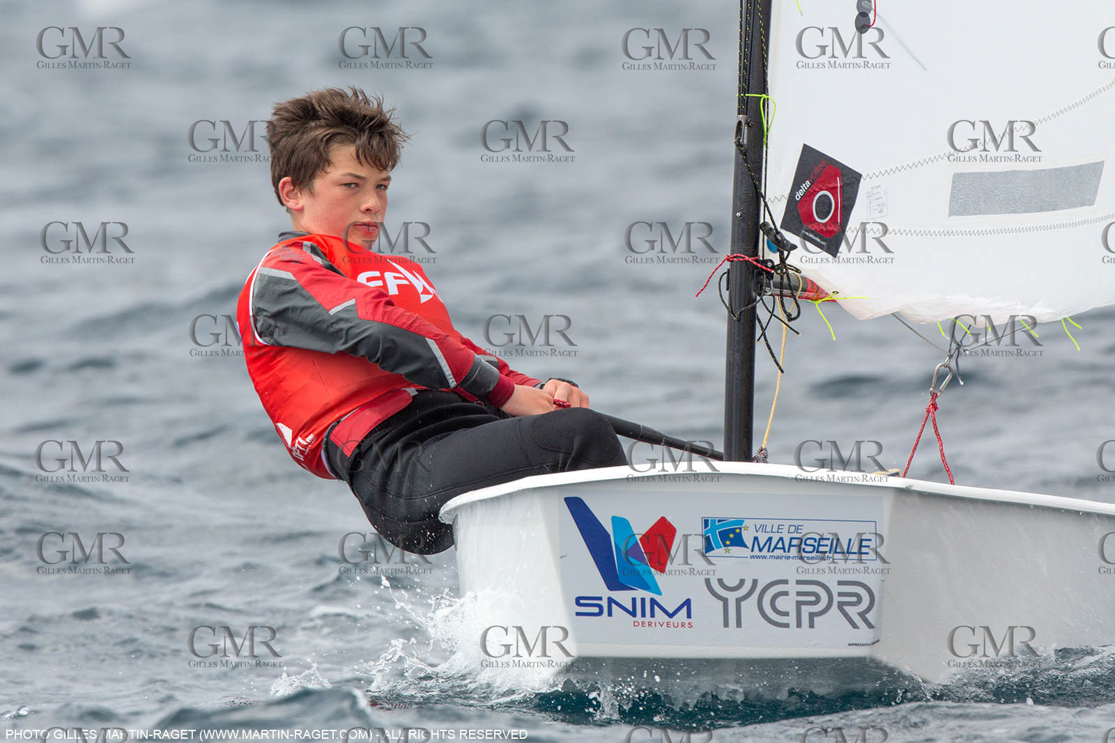 15 04 2016, Marseille (FRA,13), SNIM Dériveurs, Coupe Internationale de Printemps Optimist, Final Day