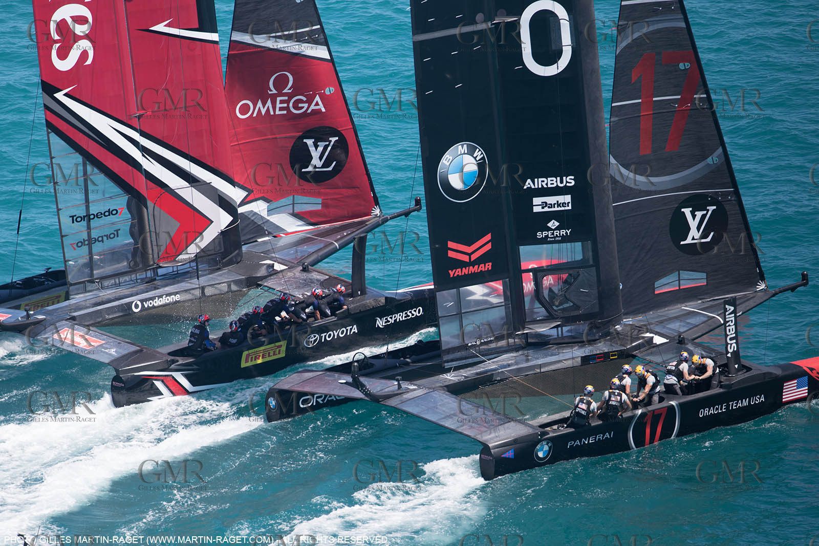 25 06 2017 - Bermuda (BDA) - 35th America's Cup 2017 - 35th America's Cup 2017 Presented by Louis Vuitton, Day 4