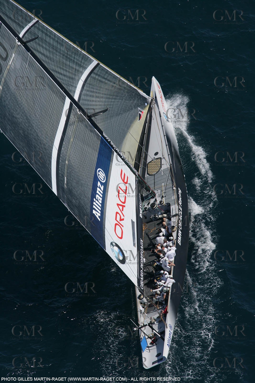 09 05 2007-Valencia (Spain)- 32nd America's Cup - Louis Vuitton Cup - RR2 - Day 11 - BMW ORACLE Racing
