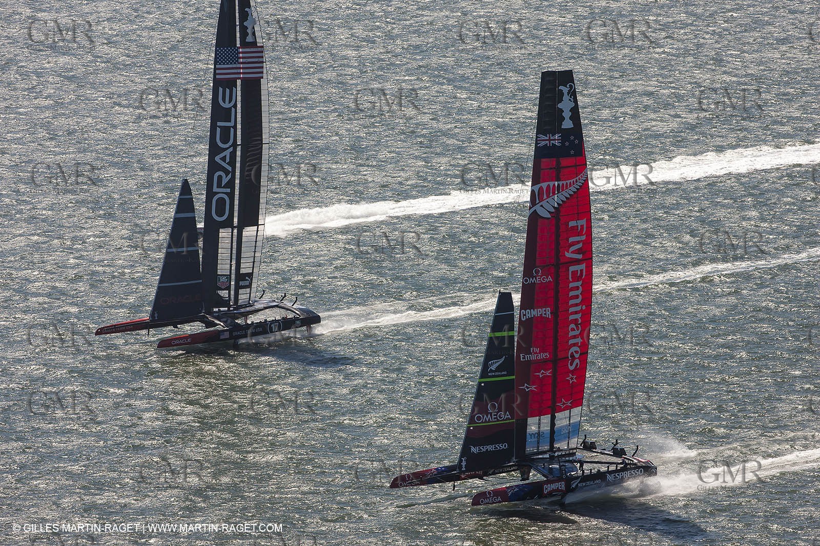07 09 2013 - San Francisco (USA,CA) - 34th America's Cup - Final Match - Race Day 1