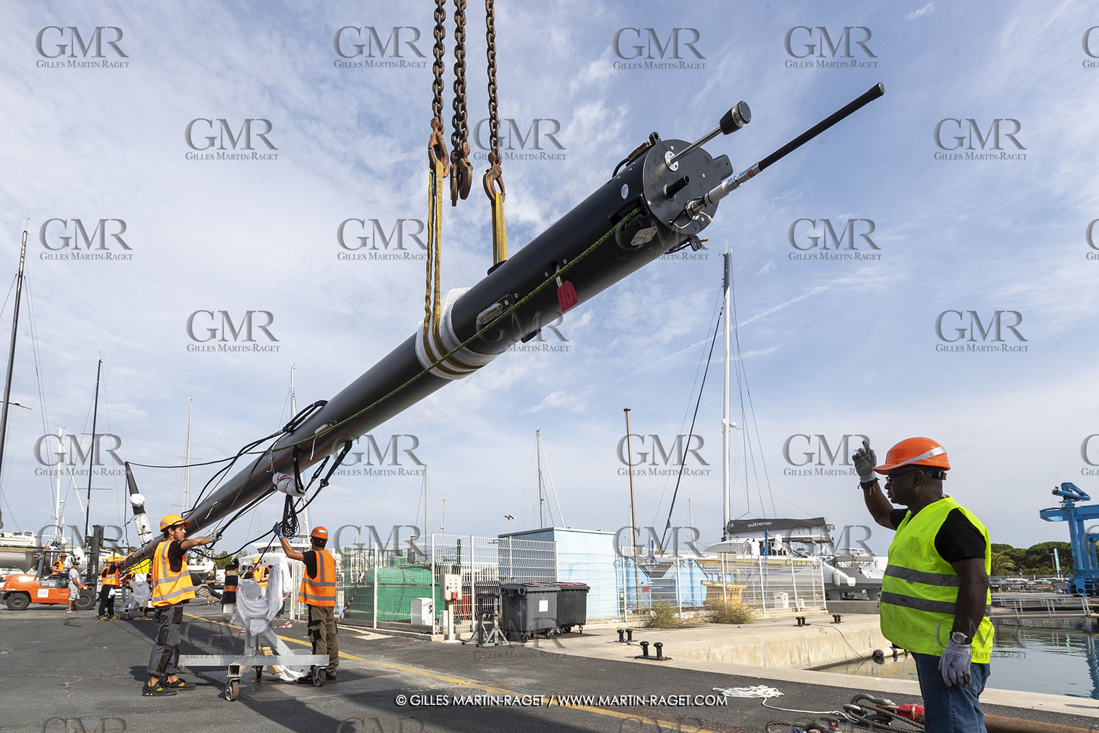 22 07 2020, La Grande Motte (FRA), Gunboat, Gunboat 68 SeaTilt launch