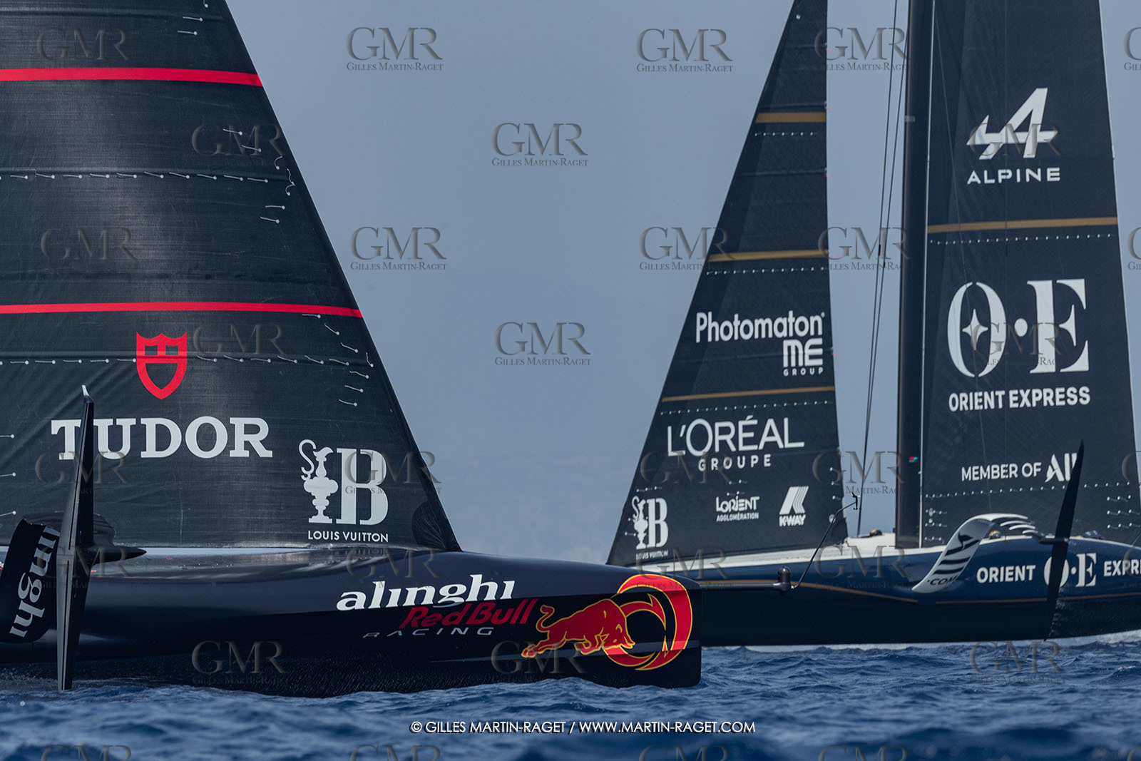 22 08 2024, Barcelona (ESP), Louis Vuitton 37th America's Cup, Louis Vuitton Preliminary Regatta, Race Day 1