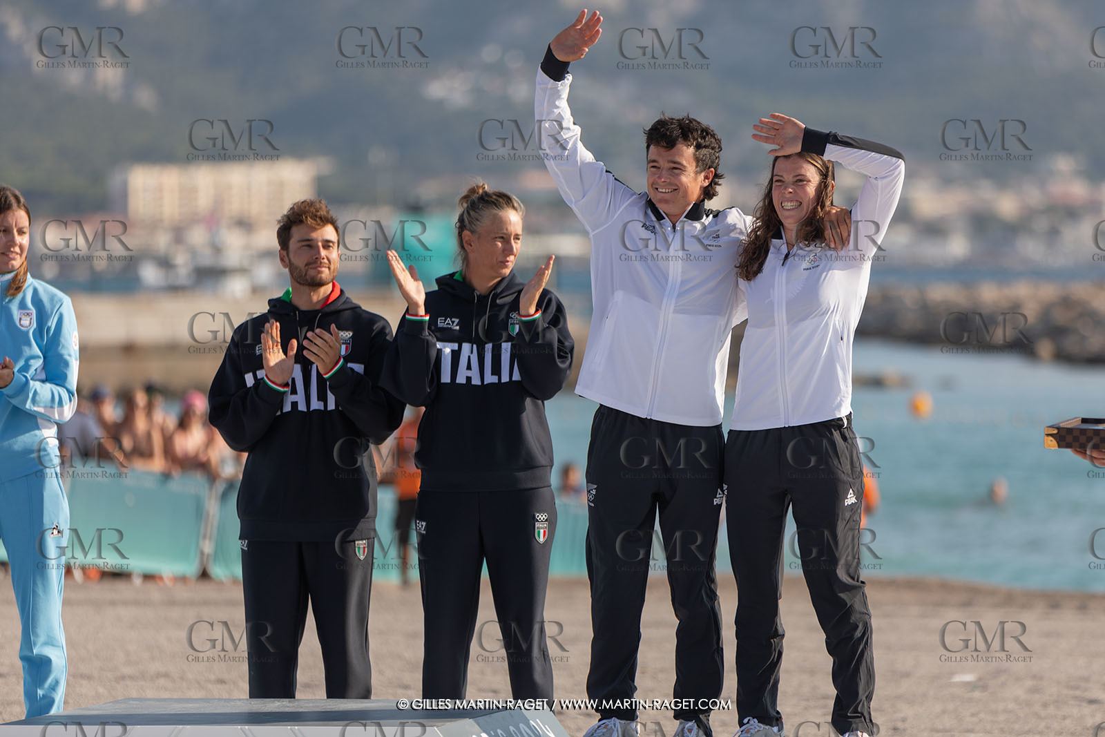 08 08 2024, Marseille (FRA), Paris 2024 Olympic Games, Sailing, Race Day 12