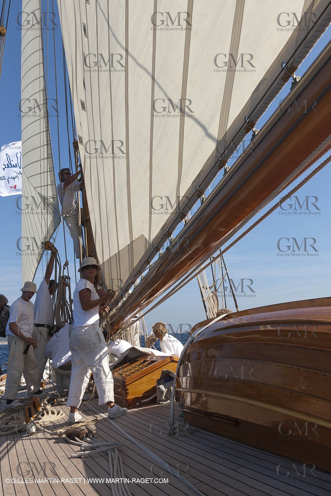 01 10 2011 - Saint Tropez (FRA,13) - Voiles de Saint Tropez 2011 - Classic Yachts - Day 5 - Onboard Mariquita