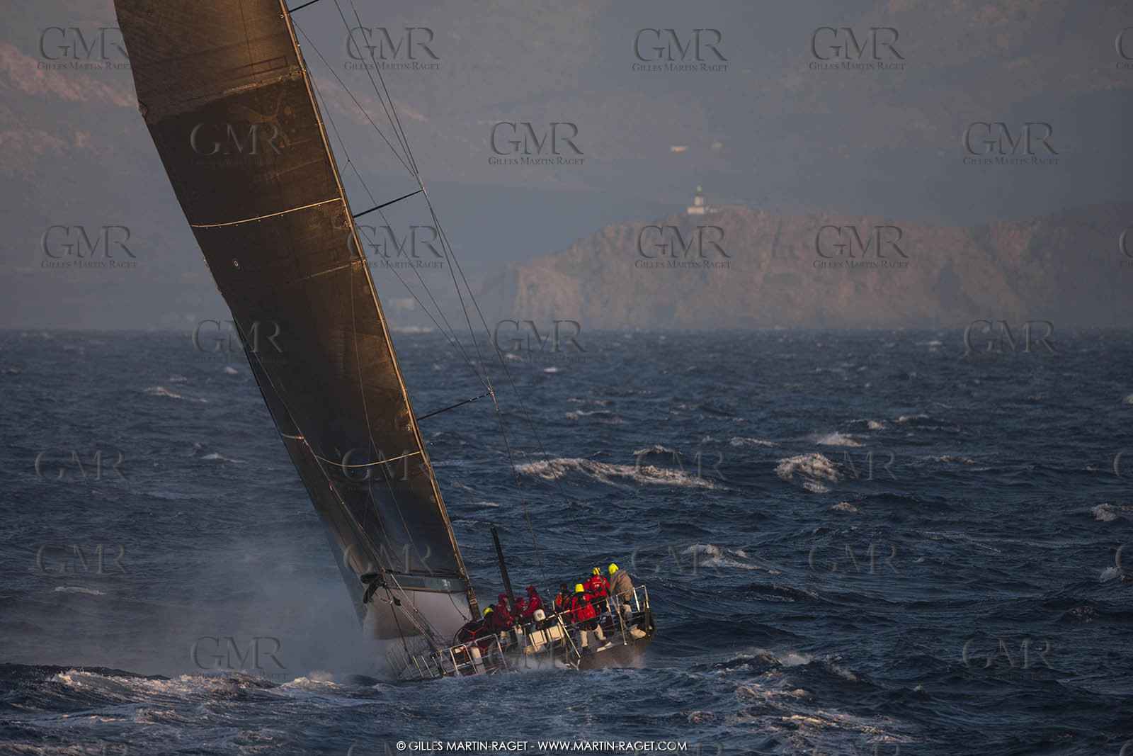 09 10 2017, Calvi (FRA,20), VOR 70 Babsy, Tentative de record autour de la Corse à la voile, skipper Franck Cammas