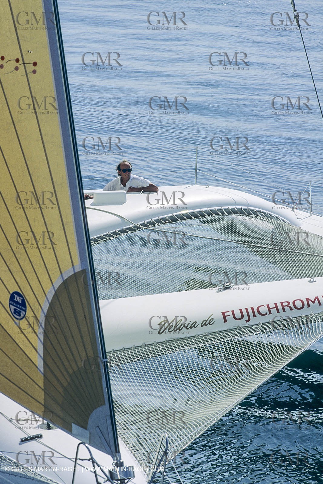 Sailing, Offshore Racing, Route du Rhum 1990, Fujichrome, Mike Birch