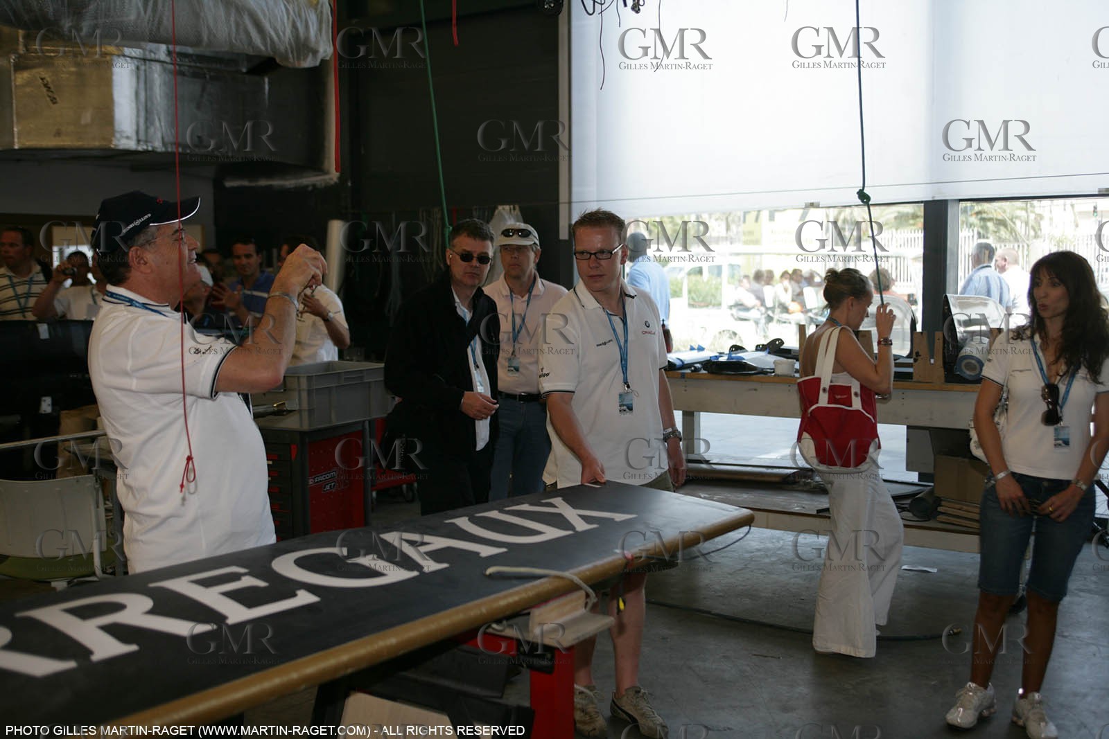 01 06 2007-Valencia (Spain)- 32nd America's Cup - Louis Vuitton Cup Final - Day 1