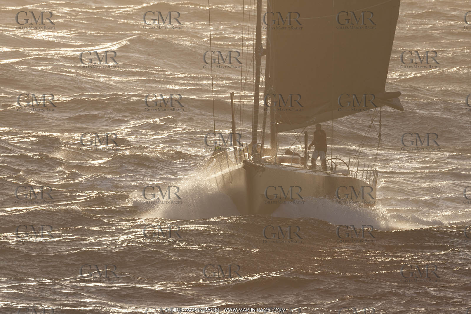 09 10 2017, Calvi (FRA,20), VOR 70 Babsy, Tentative de record autour de la Corse à la voile, skipper Franck Cammas
