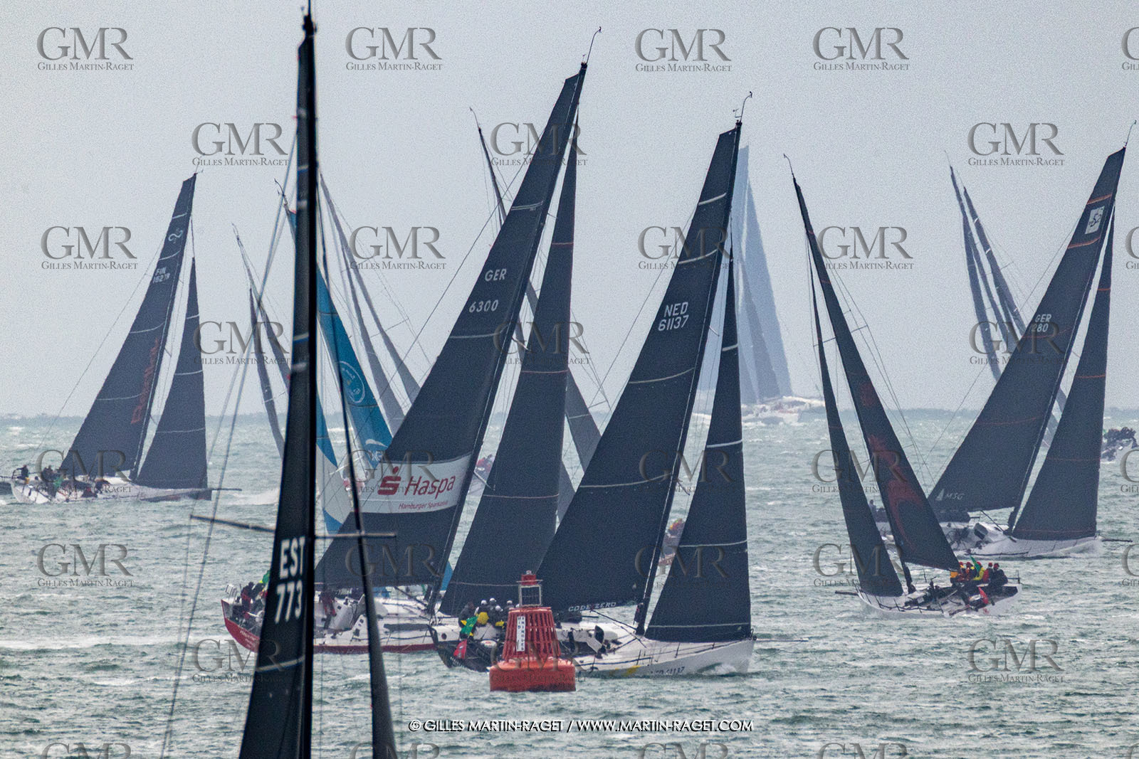 26 07 2025, Cowes (UK, IOW), Admiral's Cup 2025, Rolex Fastnet Race start,