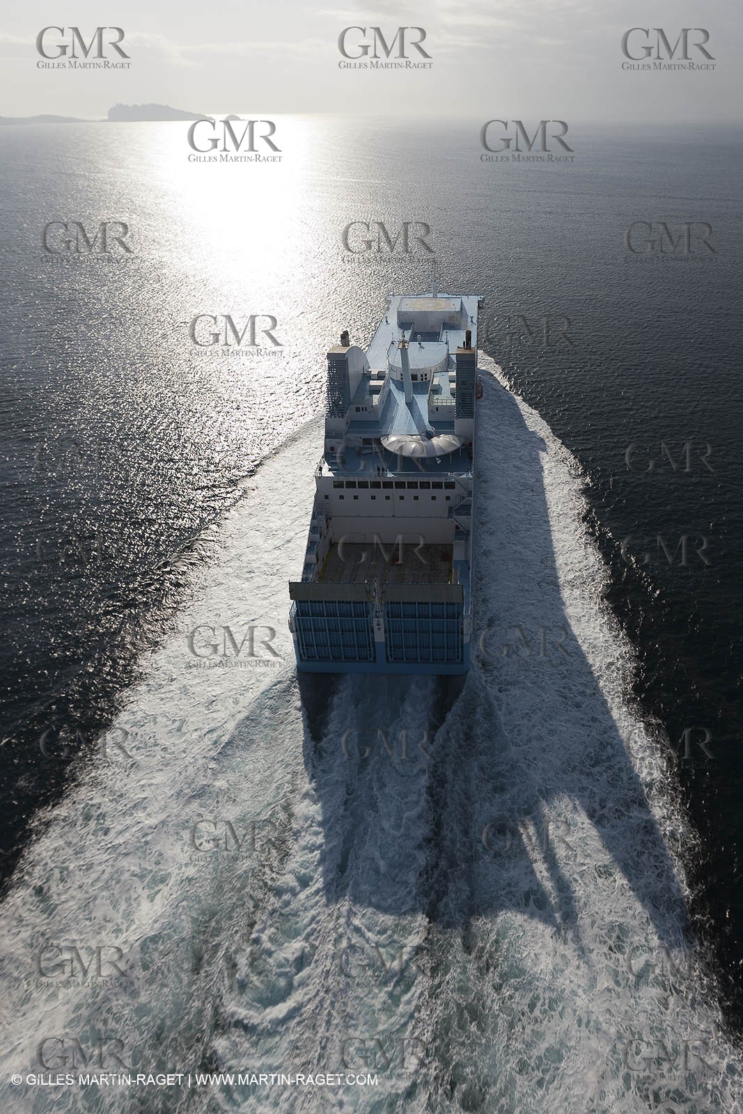 14 01 2012 - Marseille (FRA,13) - La Meridionale shipping company - the Piana off Marseille and the Calanques