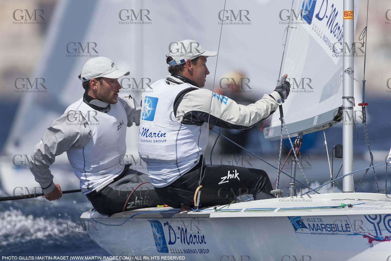 12 04 2015, Marseille (FRA), Yachting Club de la Pointe Rouge - Coupe Internationale de Printemps des 470, Final Day