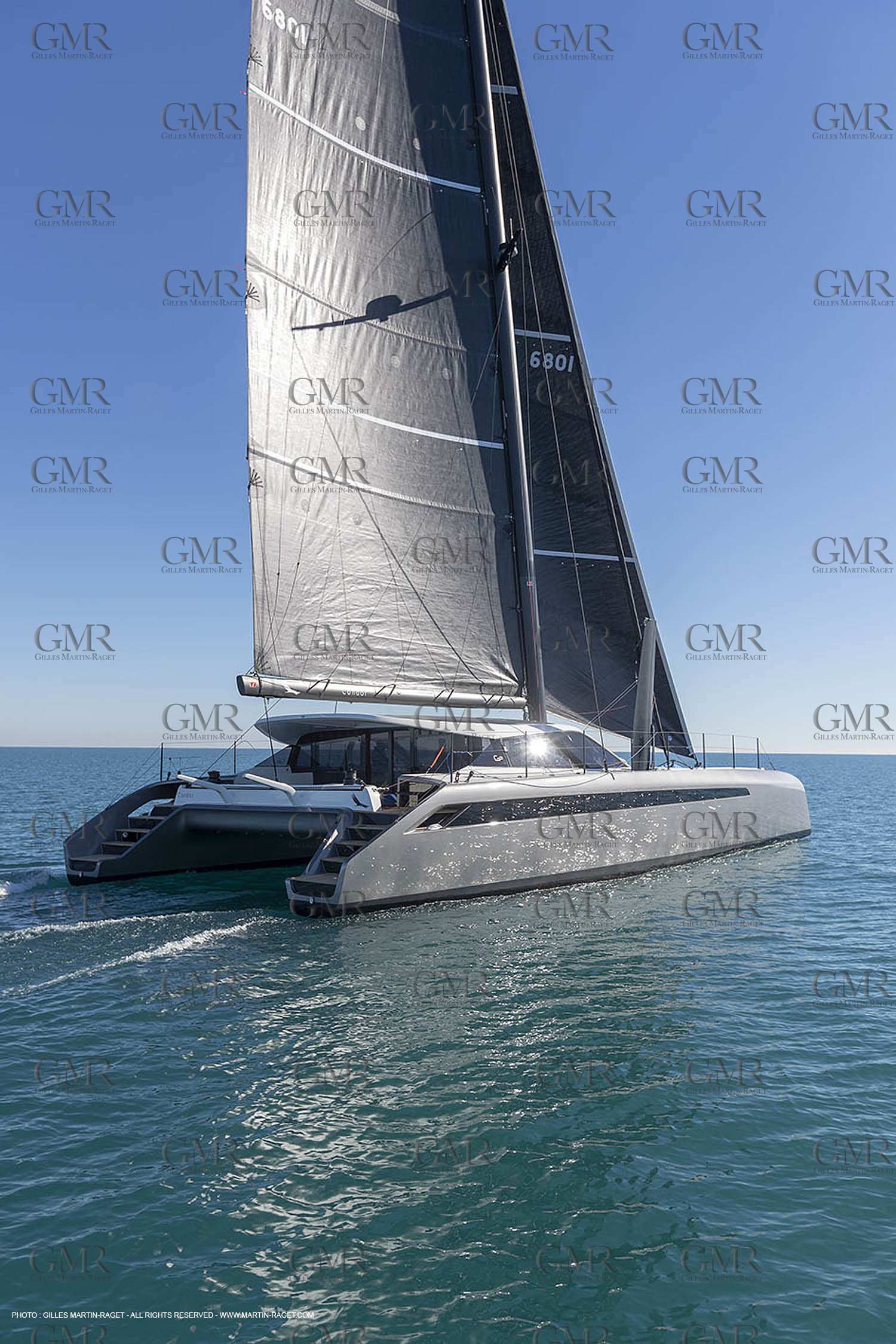 05 02 2019, La Grande Motte (FRA,34), Gunboat 68 sail testing  2