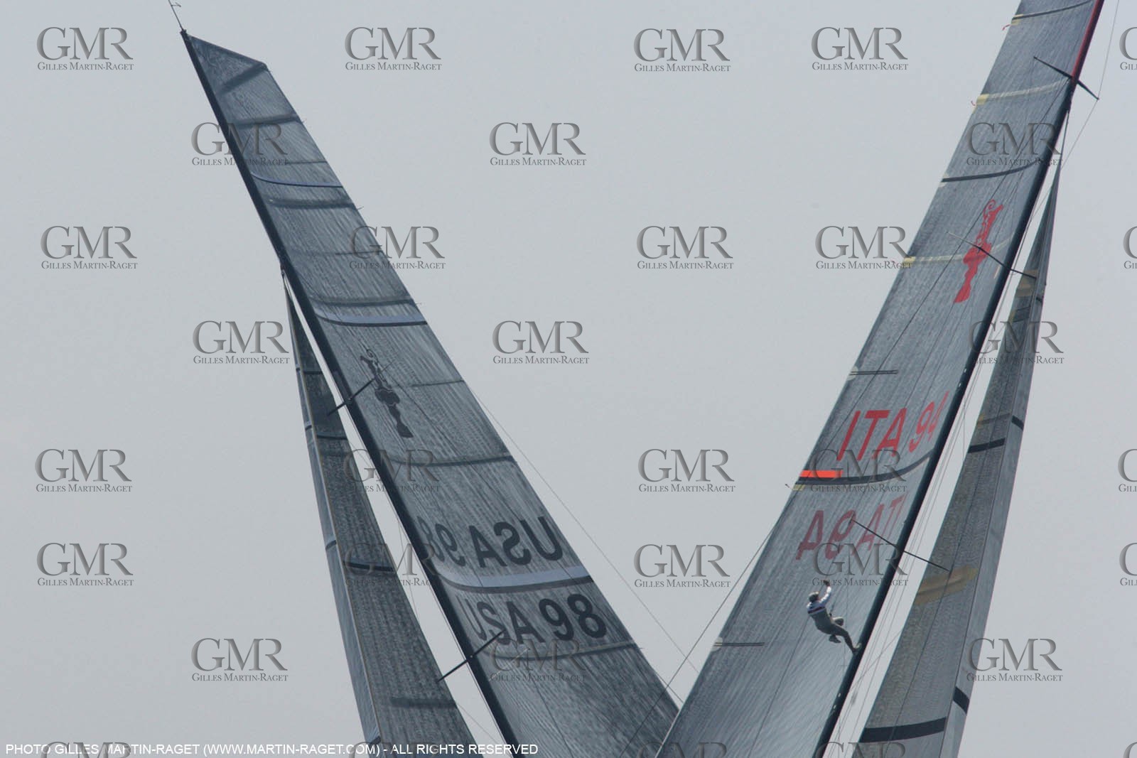 19 05 2007-Valencia (Spain)- 32nd America's Cup - Louis Vuitton Cup - Semi-final - Day 6 - BMW ORACLE racing