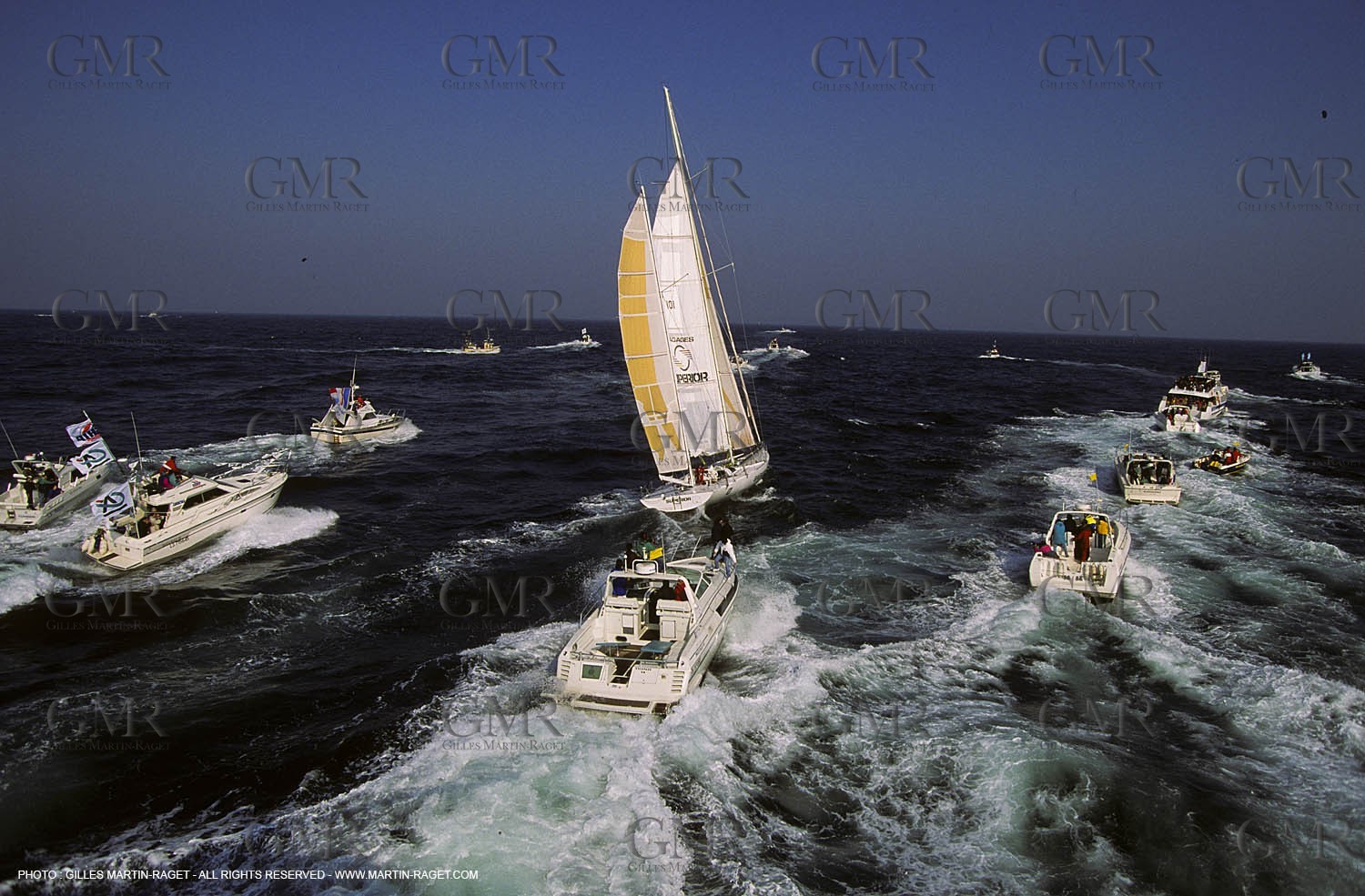 VENDEE GLOBE 1992 - Alain Gauthier - Bagage Superior
