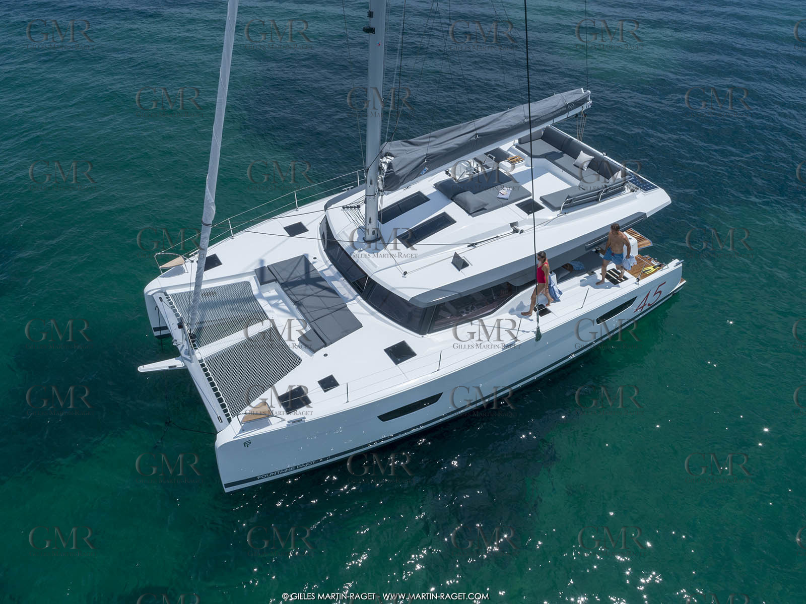 08 07 2019, Lagos (Portugal), Chantier Fountaine-Pajot, Fountaine-Pajot 45