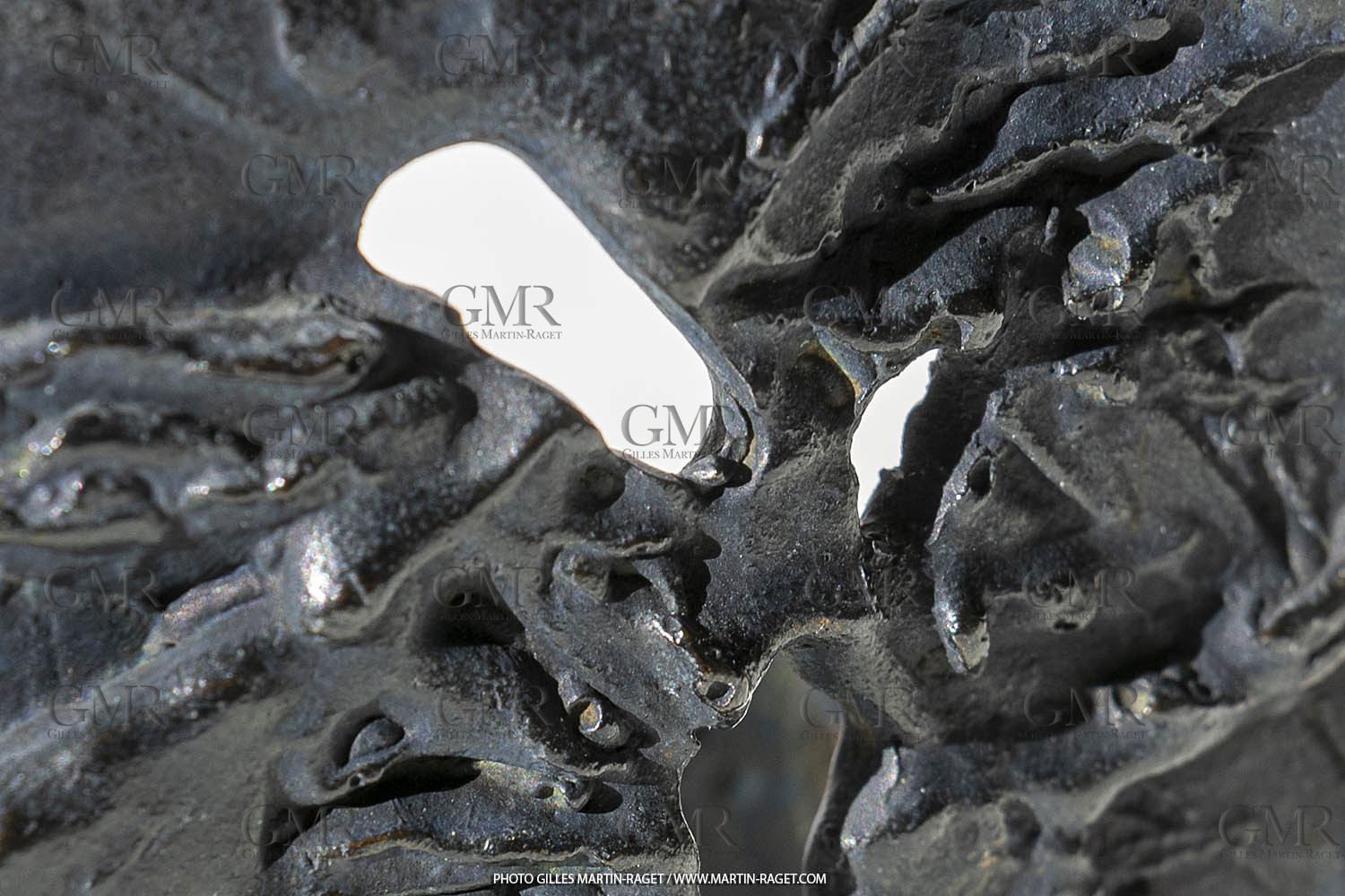 19 02 2020, Marseille (FRA,13), Oeuvre de Germaine Richier, Petit bronze n° 2, 1956, bronze patiné foncé, épreuve exposition, Fondeur : LThinot, Paris, 25 X 14,5 X 14 cm, collection particulière