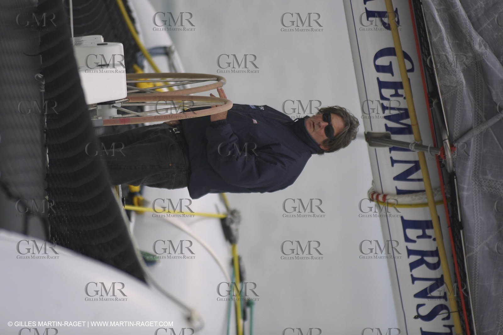 Geronimo - Jules Verne Trophy 2001 start - Brest