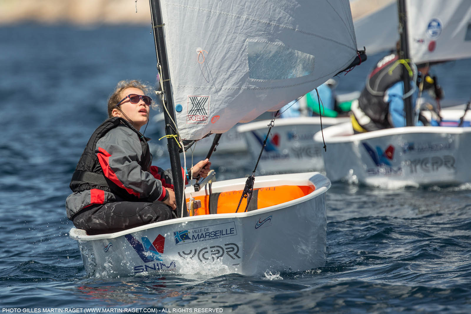 14 04 2016, Marseille (FRA,13), SNIM Dériveurs, Coupe Internationale de Printemps Optimist, Day 4
