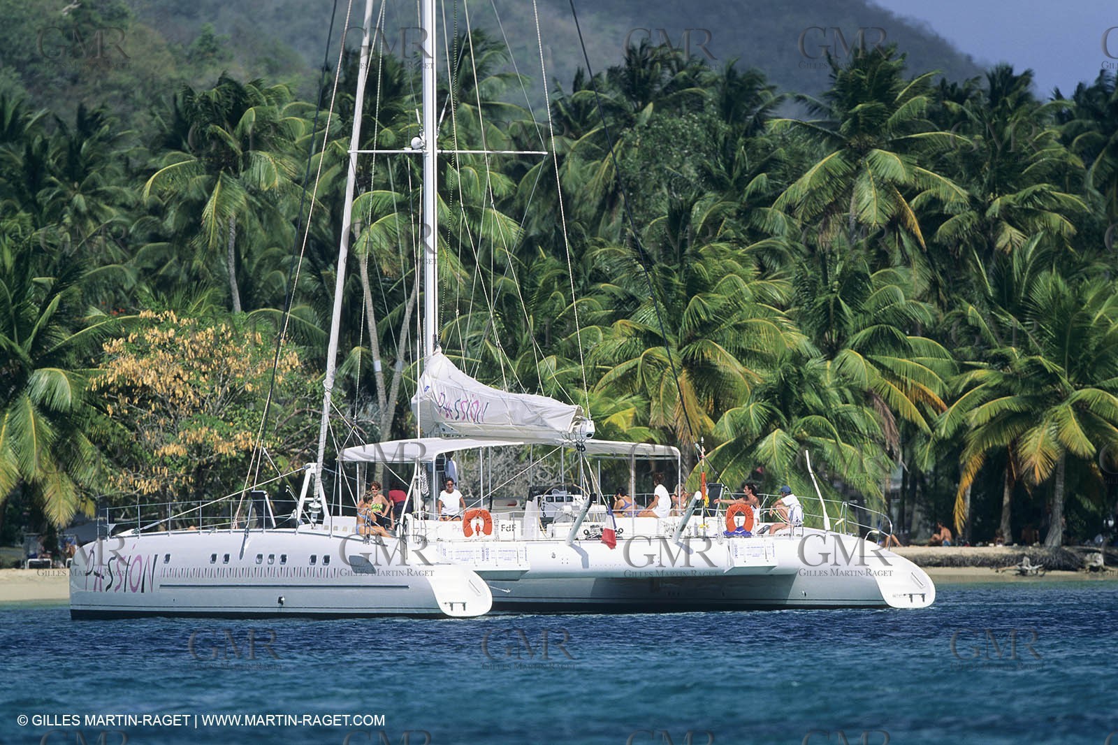 sailing - Cruising - Multihull at the mooring