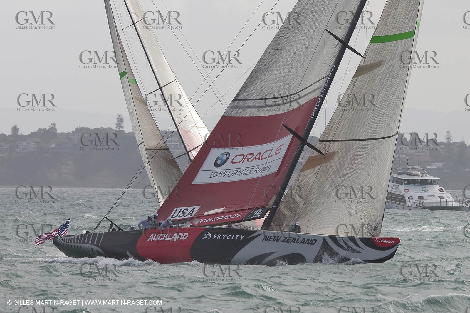 05 02 2009 - Auckland (NZL) -  Louis Vuitton Pacific Series -  Racing Day 4 - Round Robin 2