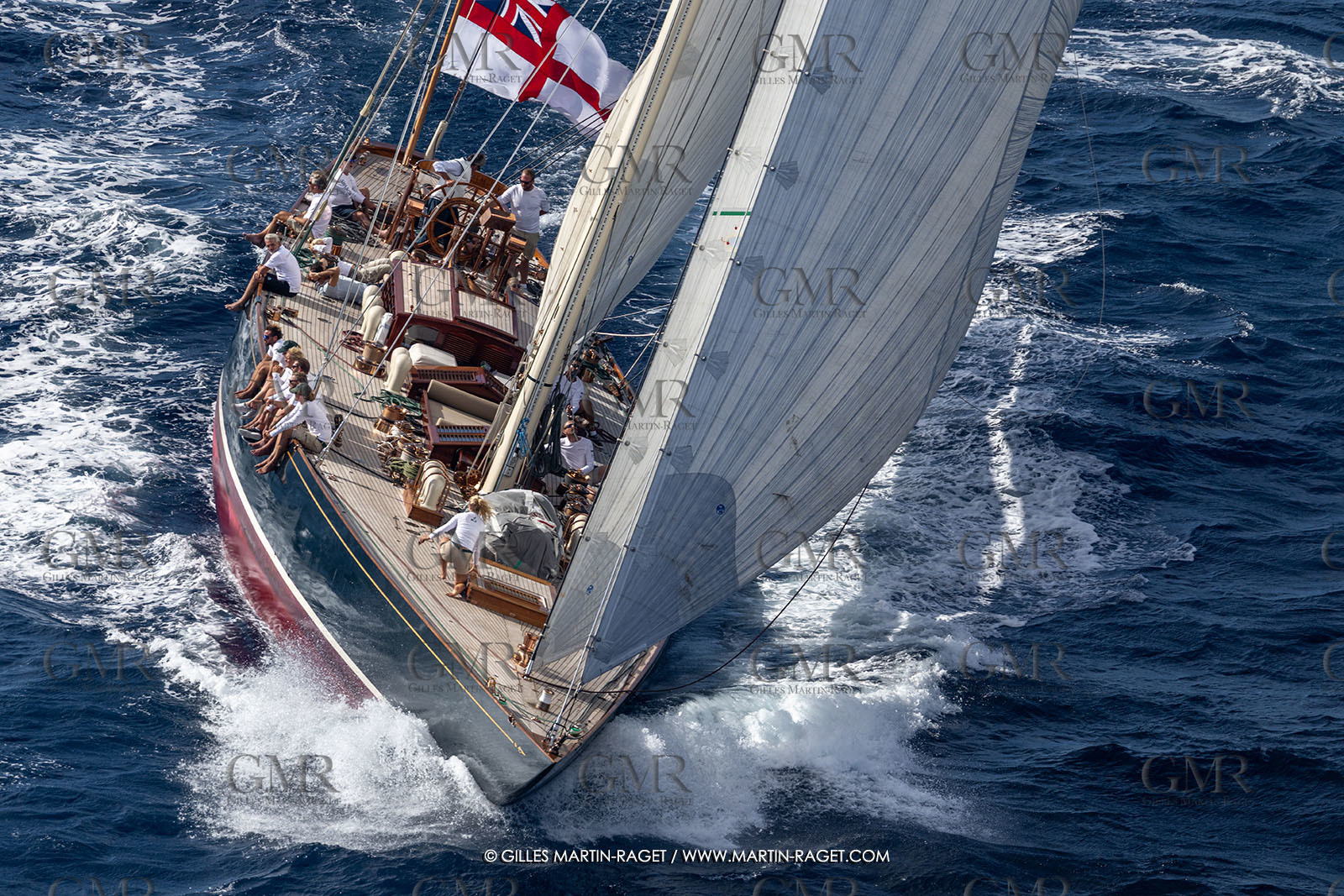 04 10 2025, Saint-Tropez (FRA), Les VoIles de Saint-Tropez 2025, Race Day 6