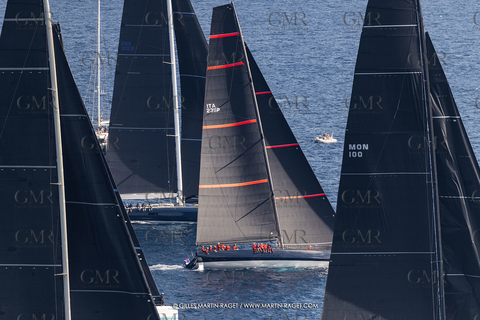 04 10 2025, Saint-Tropez (FRA), Les VoIles de Saint-Tropez 2025, Race Day 6