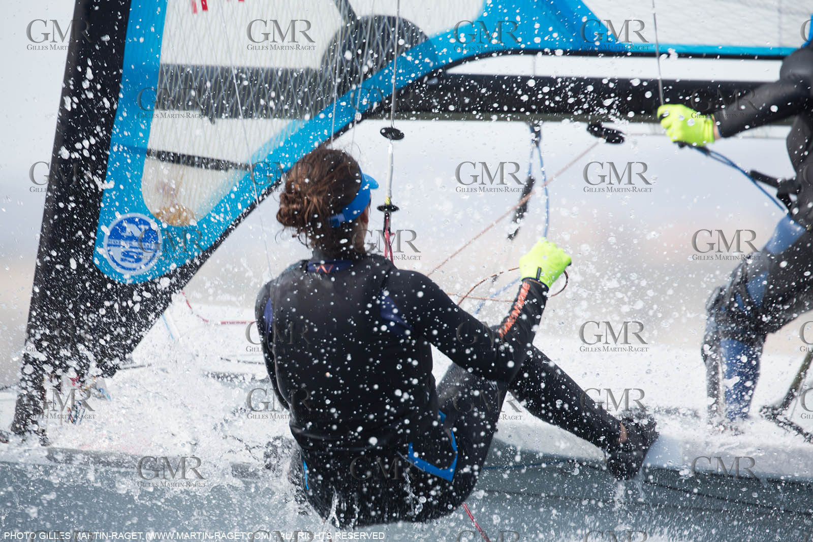Marseille, (FRA,13), 2016 Rio Olympic Games, Sailing, 49er FX, Steyaert Sarah   Compan Aude (FRA)