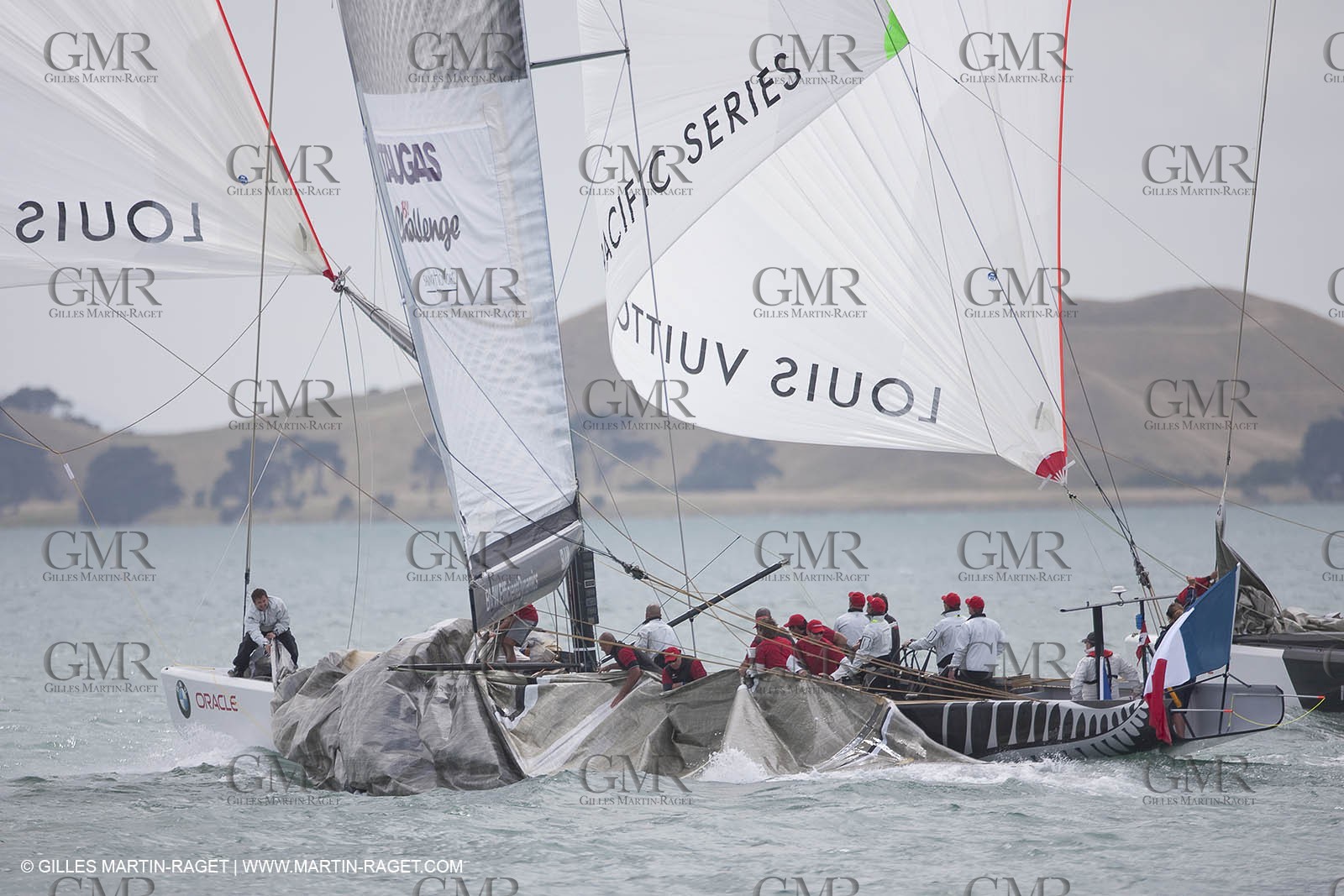 30 01 2009 - Auckland (NZL) -  Louis Vuitton Pacific Series -  Racing Day 1