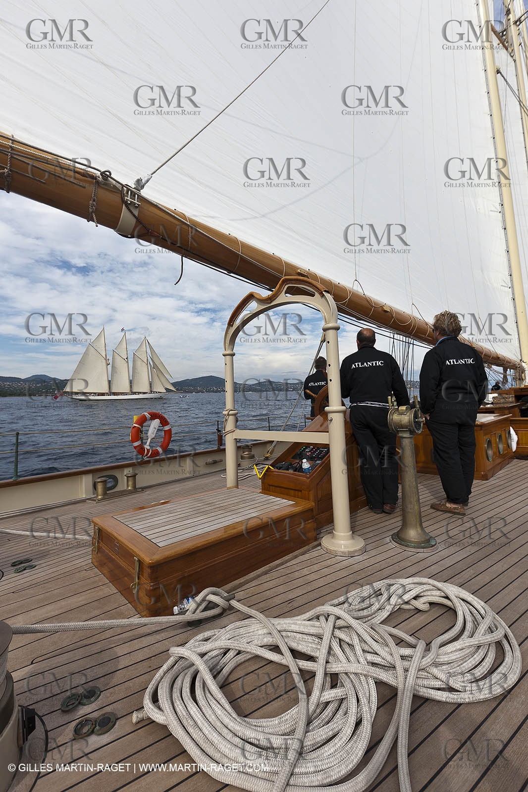 30 09 2010 - SainTropez (FRA,13) - Voiles de Saint Tropez 2010 - onboard Atlantic