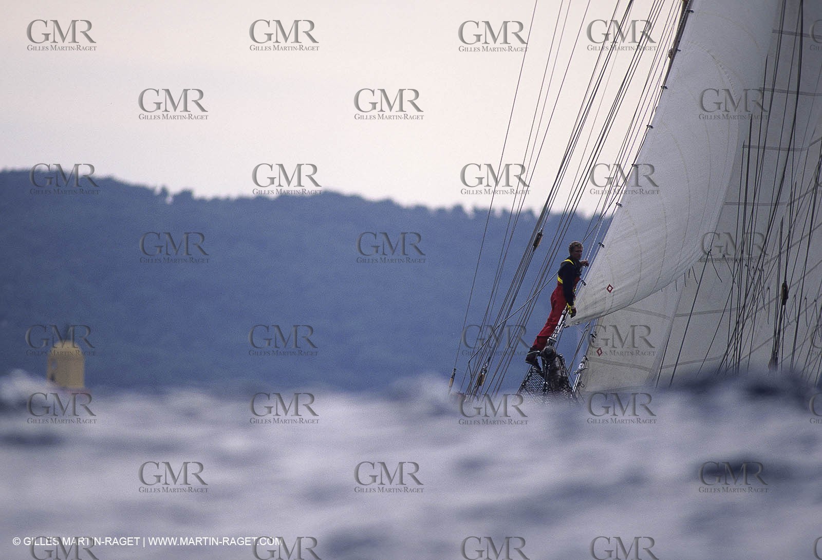 Sailing, Classic yachts, Niouargue 1994, Saint-Tropez (FRA)