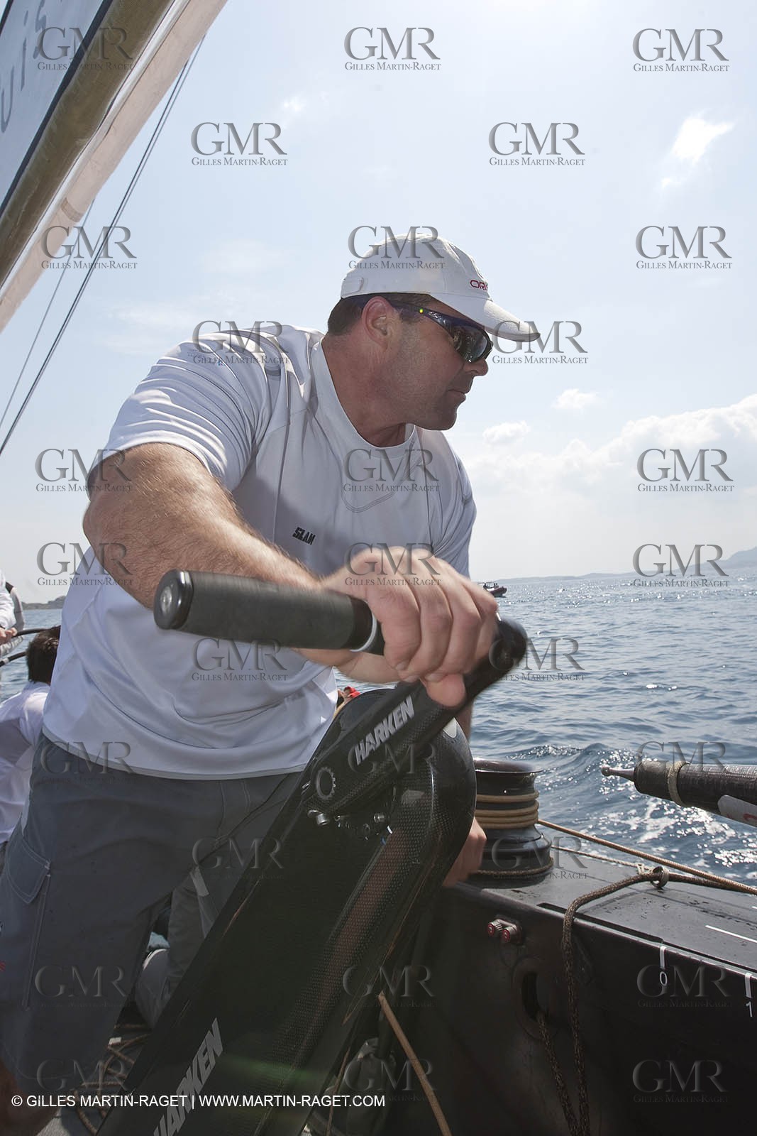 19 05 2010 - La Maddalena (ITA, Sardinia) Louis Vuitton Trophy - BMW ORACLE Racing - Training