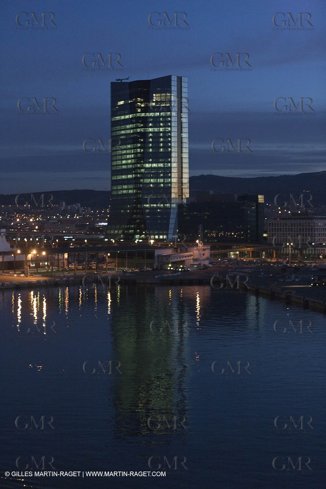 17 02 2012 - Marseille (FRA,13) - Arrival in Marseille harbour onboard ferry Piana (La Meridionale Corp.)