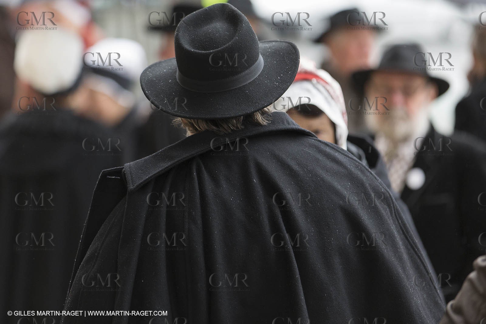 13 01 2012 - Marseille (FRA,13), Opening week-end for MP 2013, European capital of Culture, Traditional costumes from Provence