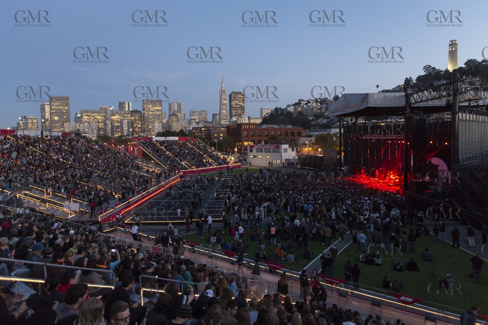23 05 2013 - San Francisco (USA,CA) - 34th America's Cup - First concert of America's Cup Concert Series - Imagine Dragons