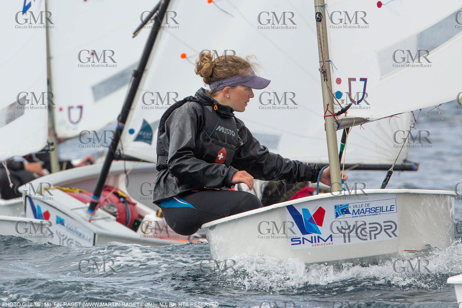 15 04 2016, Marseille (FRA,13), SNIM Dériveurs, Coupe Internationale de Printemps Optimist, Final Day