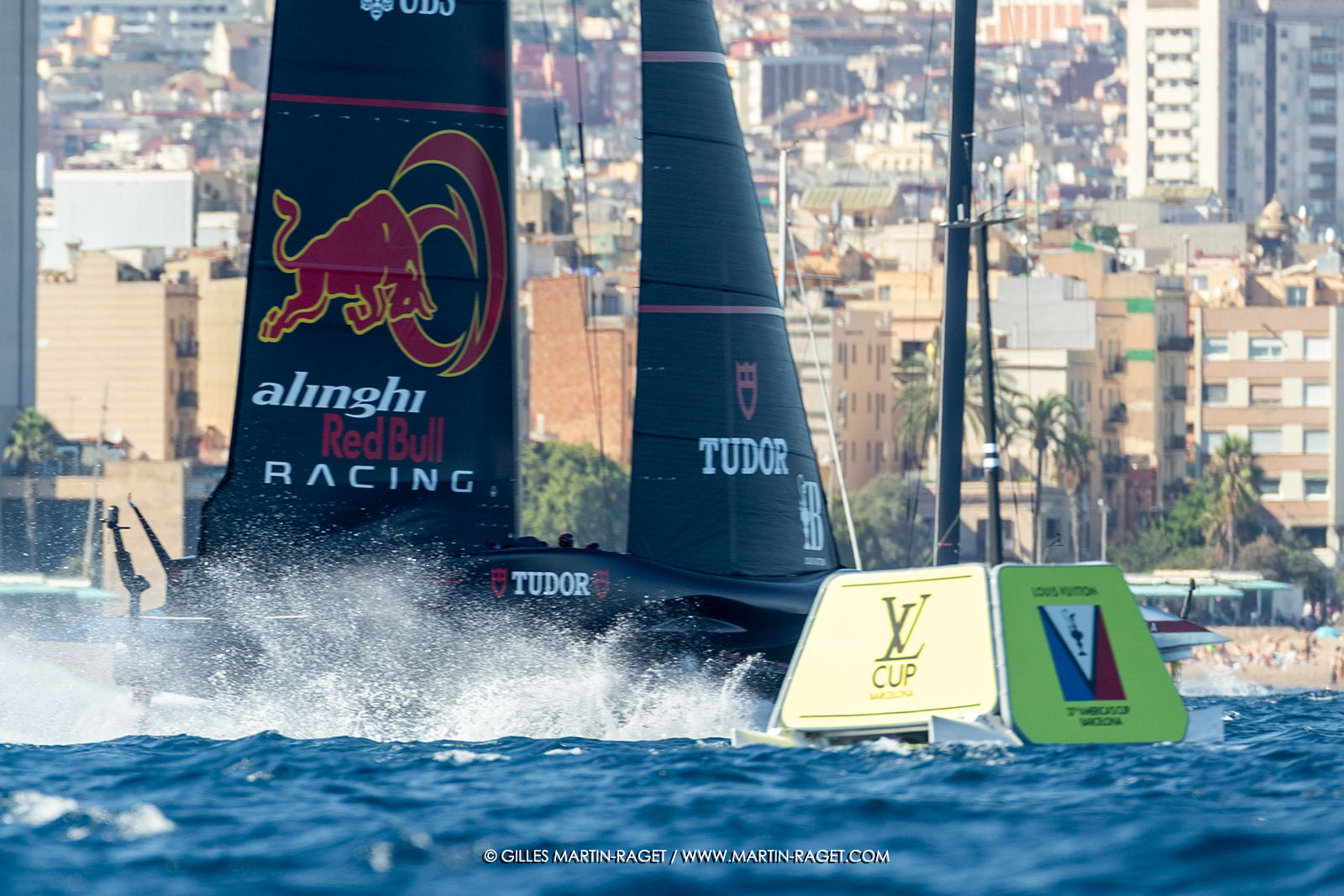 16 09 2024, Barcelona (ESP), 37th America's Cup, Louis Vuitton Cup Semi-final, Race Day 2