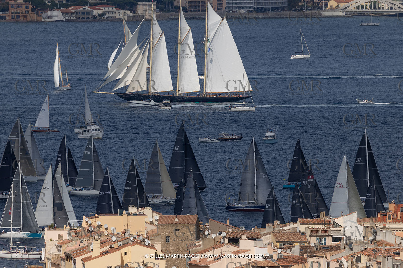 03 10 2025, Saint-Tropez (FRA), LEs VOiles de Saint-Tropez 2025, Race Day 5
