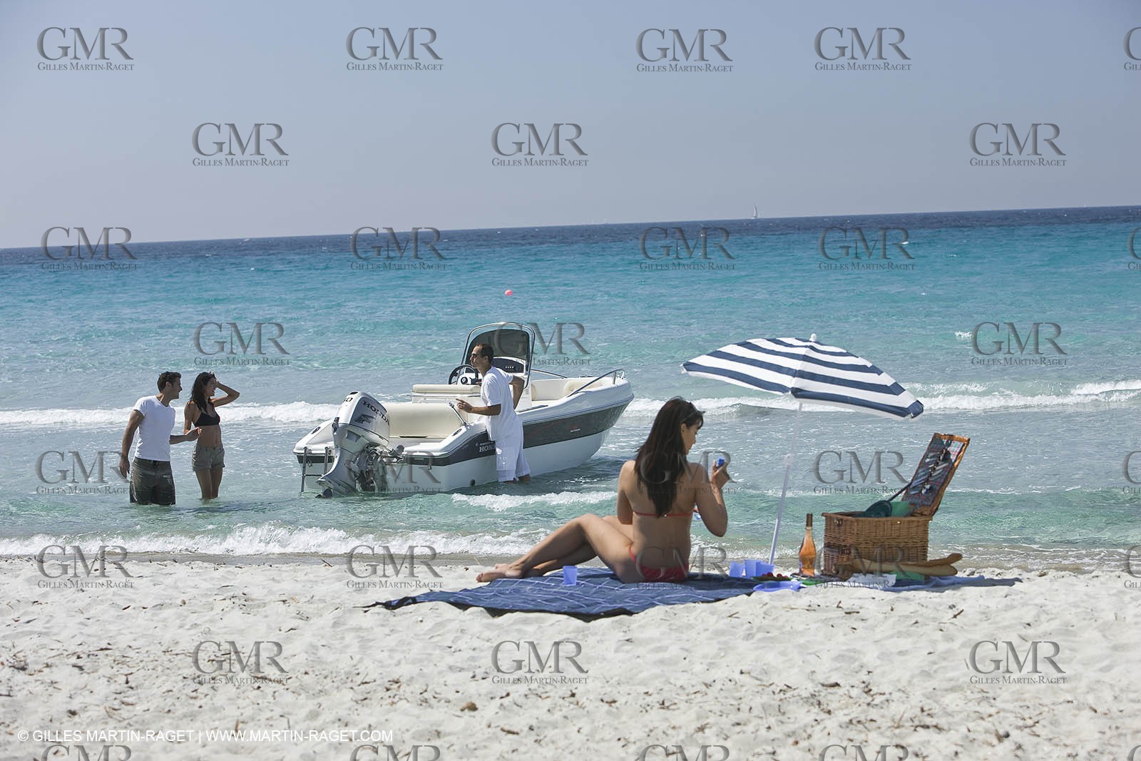 19 06 2008 - Le Lavandou (FRA,83) - Honda Marine 4 stroke outboard engines 2008 line