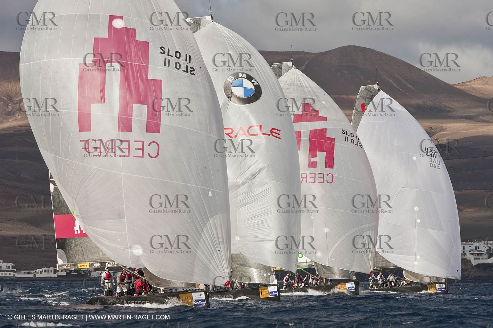 09 12 2008 - Puerto Calero (Lanzarote, Islas Canarias, ESP)  - RC 44 World Championsship - RC 44 Puerto Calero Gold Cup - Training