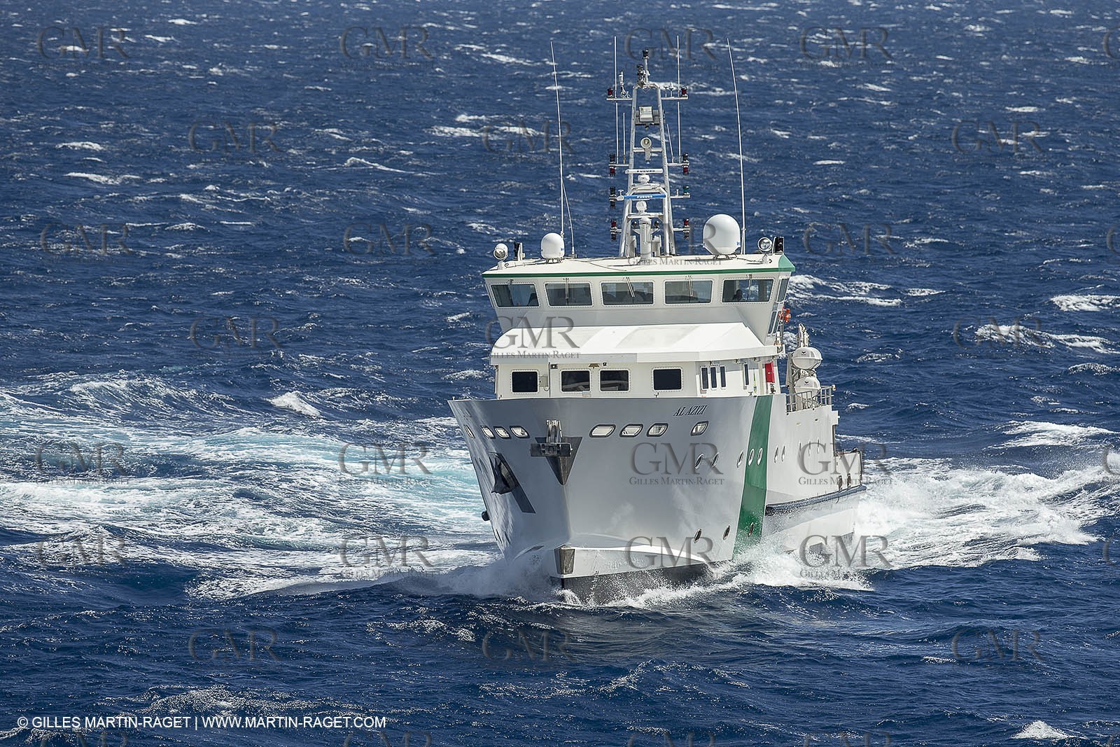 Al Azizi -  H2X boatyard - Oceanographjic research ship - Sea trials off La Ciotat (FRA,13) - 29 07 2014