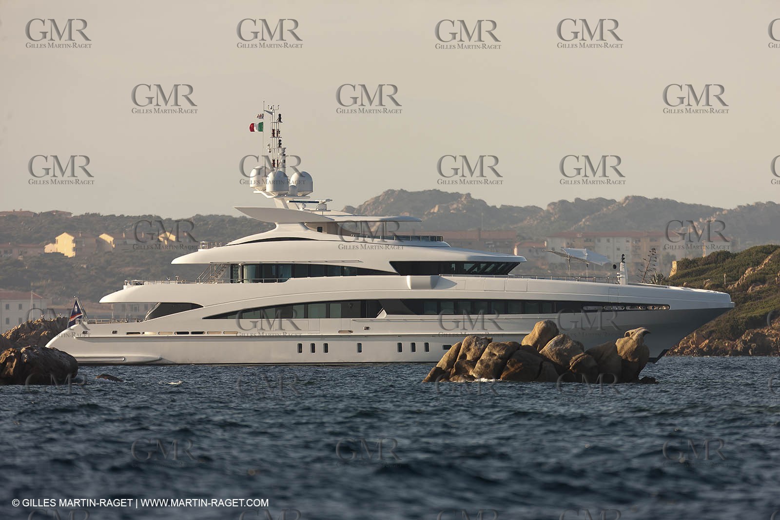 18 08 2011 - La Maddalena (ITA, Sardinia) - Motor yacht Inception