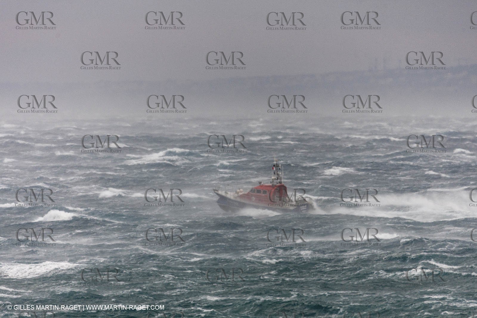 28 10 2012 - Marseille (FRA,13) - MIstral Force 10, La Bonne Mère, rescue boat sailed by the firemen sailors of Marseille