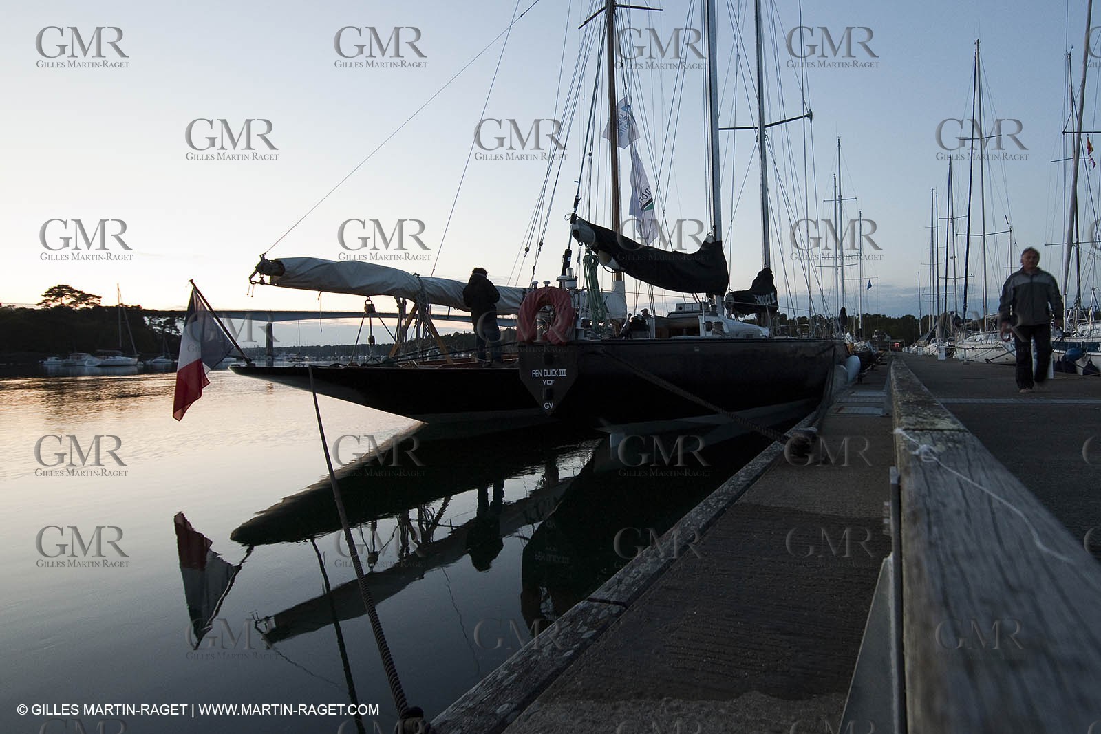 19 05 2010- Benodet - (FRA,56) - les Pen Duick in the Odet river