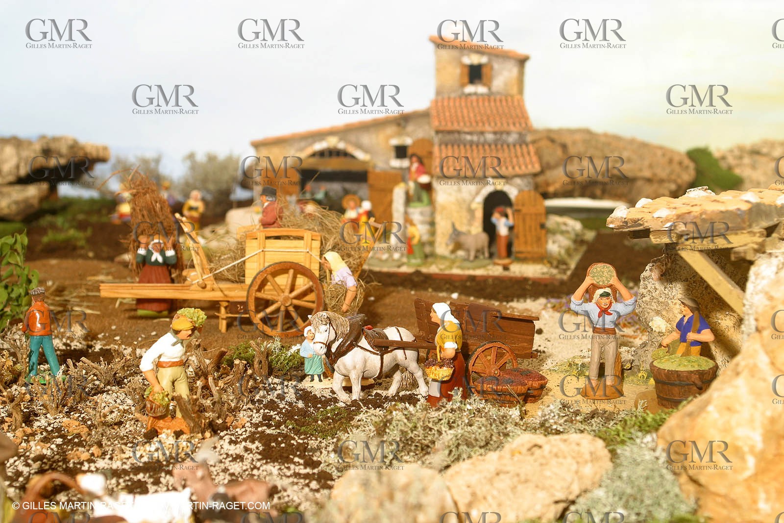 Great crib from les Saintes Maries de la mer (FRA, 13) for Christmas, December 2010